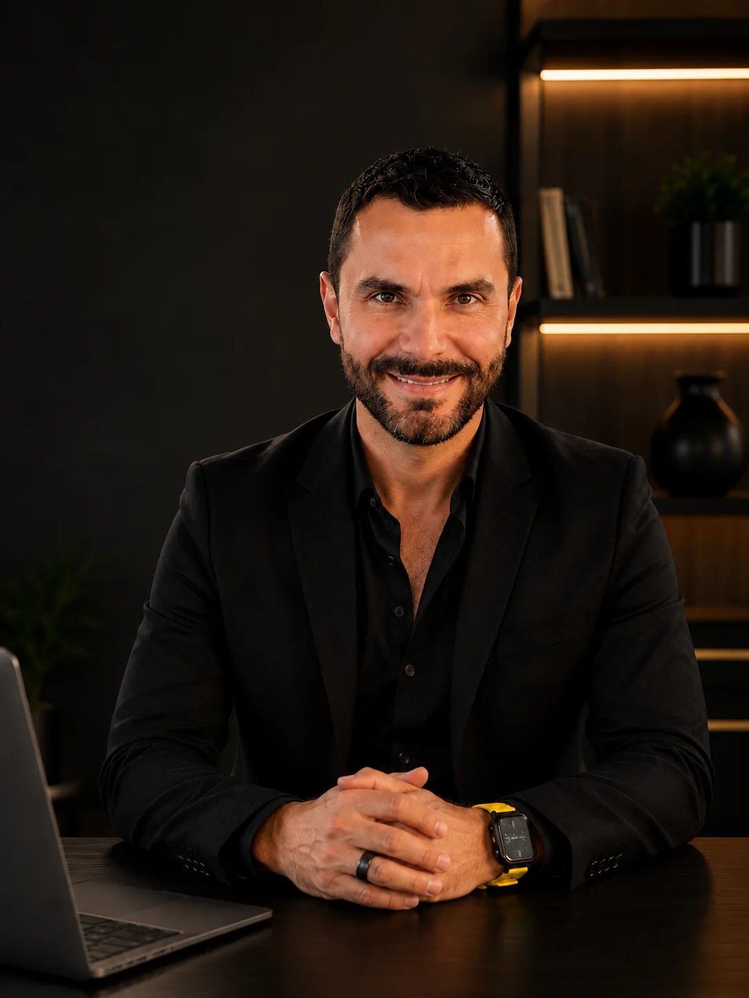 Retrato ejecutivo de Álvaro Ballero A., fundador de Ballero Consulting